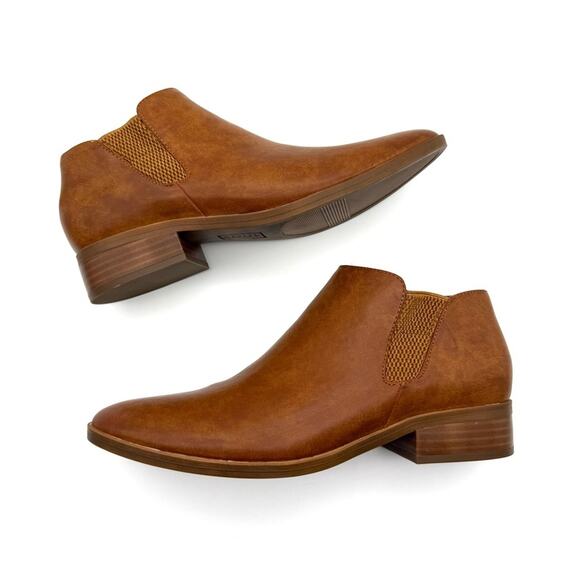 Soul Naturalizer Respect Zipper Bootie Gingerbread Brown Cognac 8 - Picture 7 of 11